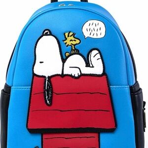 Iconic Loungefly Peanuts Snoopy Backpack sold out , like new